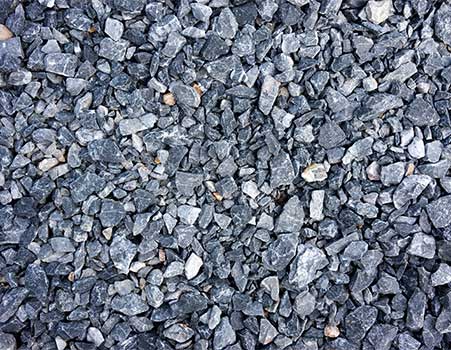close up of black colored rocks