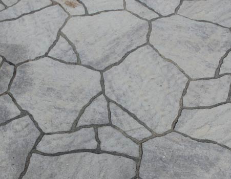 close up of paving stones