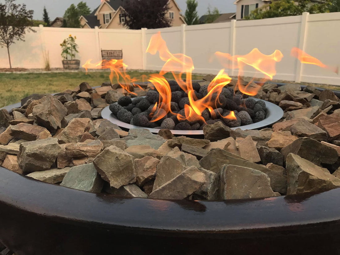 Fire Places Pits Burners Gibsons, Flammable Rocks For Fire Pit