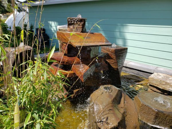 image of outdoor water features of available options
